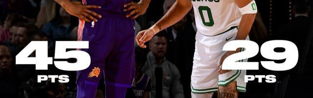 换队继续输！KD45分力压塔图姆 但他已连输绿军7次